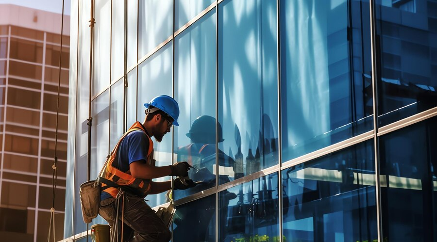 commercial window cleaning